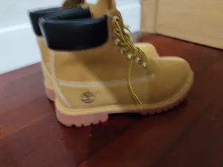 Botas Timberland Beige y Naranja