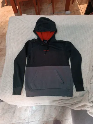 Sudadera McKenzie Negra y Gris Talla M