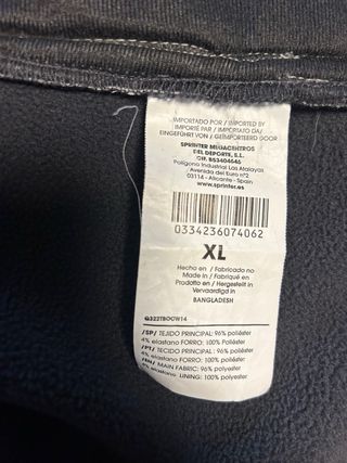 Chaqueta Boriken gris con capucha