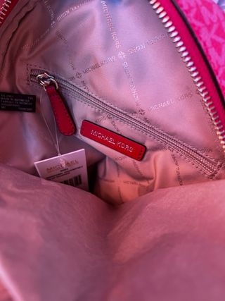 Zaino Michael Kors Rosa e Bianco