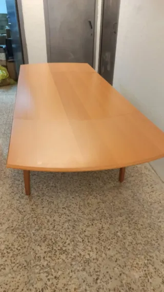 Mesa de comedor extensible con 6 sillas