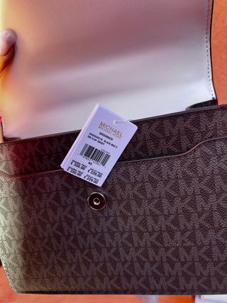 Borsa Michael Kors nera e bianca