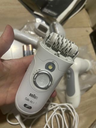 Braun Silk-épil 7Depiladora y Limpiador Facial