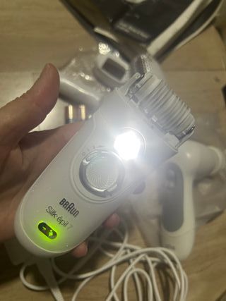Braun Silk-épil 7Depiladora y Limpiador Facial