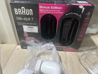 Braun Silk-épil 7Depiladora y Limpiador Facial