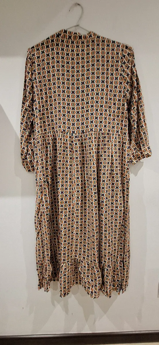 Vestido midi estampado