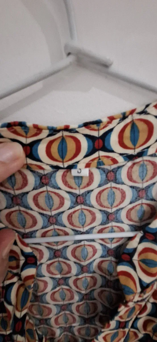 Vestido midi estampado