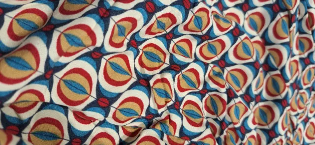 Vestido midi estampado