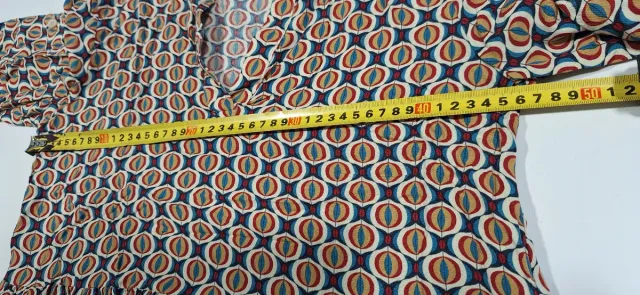 Vestido midi estampado