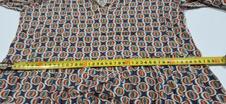 Vestido midi estampado