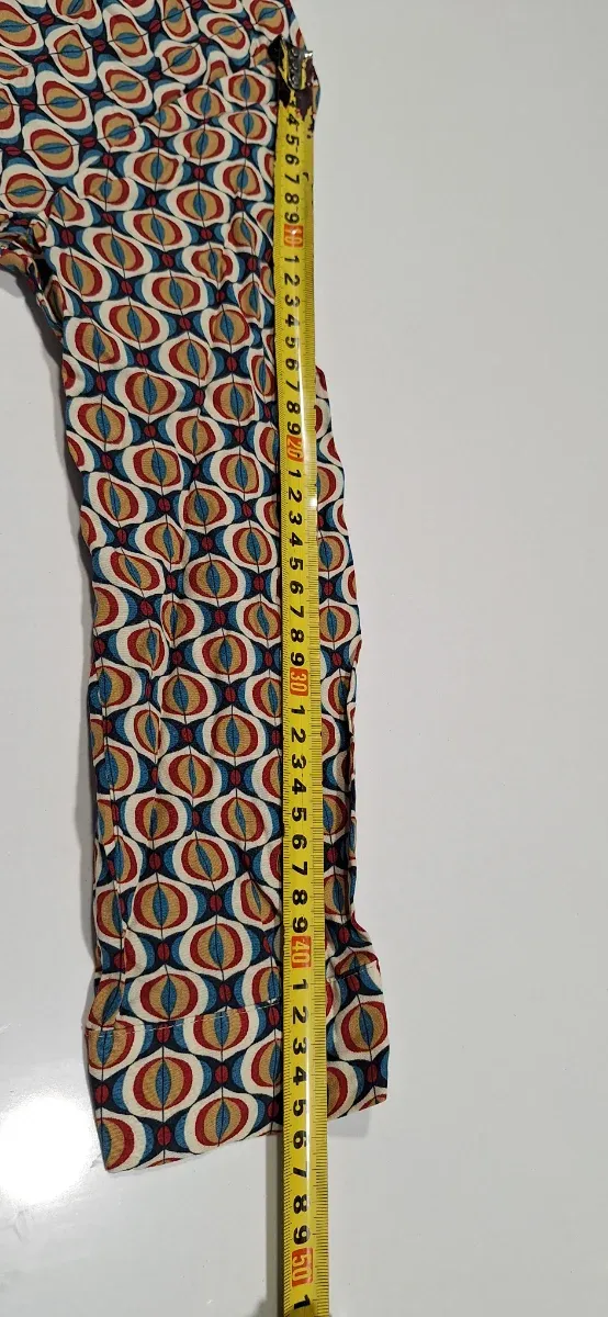 Vestido midi estampado