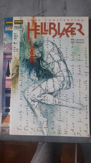 hellblazer en la linea de fuego vertigo dc comics