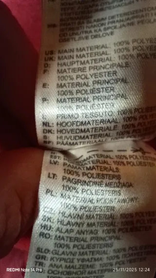 Sudadera Reebok Roja con Capucha