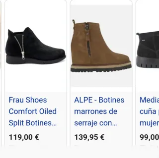 Botines y Zapatos Piel Auténtica, 39 + .. REGALOS