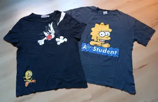 Zara 2 Camisetas manga corta Talla M