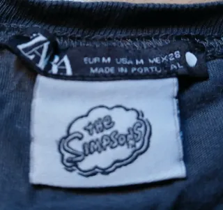 Zara 2 Camisetas manga corta Talla M