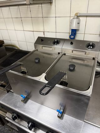 Freidora doble cocina profesional