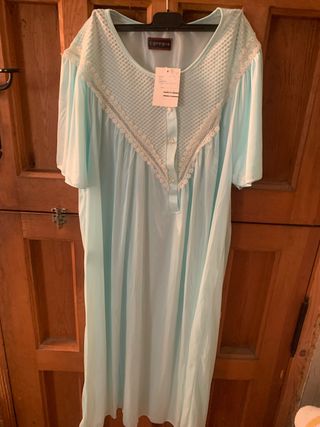 Camisón Egregia Talla Única Azul