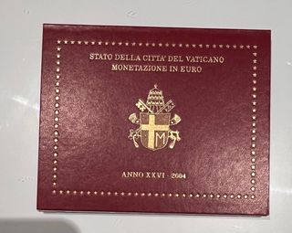 Serie divisionale euro Vaticano 2004