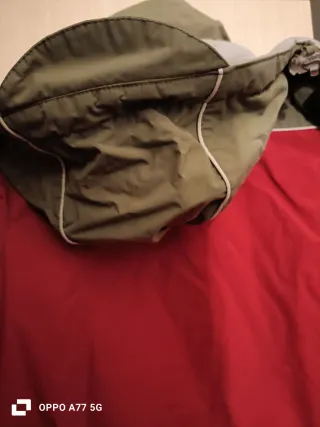 Chaqueta niña Sky verde y roja