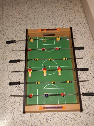 Futbolín de mesa para niños