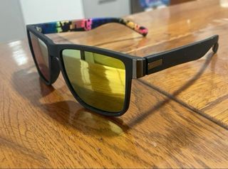 2 Gafas de sol hombre negras y rojas