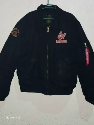 Chaqueta Alpha Industries Negra