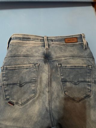 Pantalones Vaqueros Salsa Azules