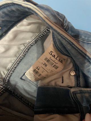 Pantalones Vaqueros Salsa Azules