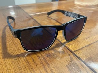 Gafas de sol hombre negras y plateadas