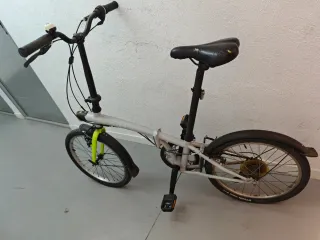 Bicicleta plegable Decathlon