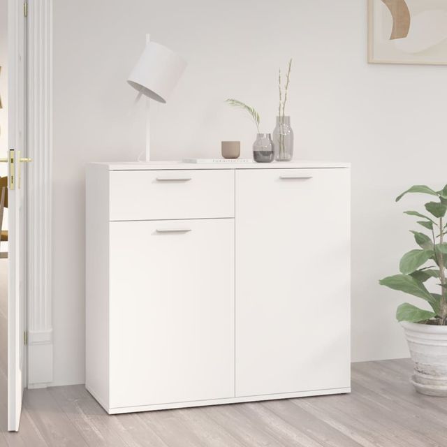 Aparador blanco 80x36x75