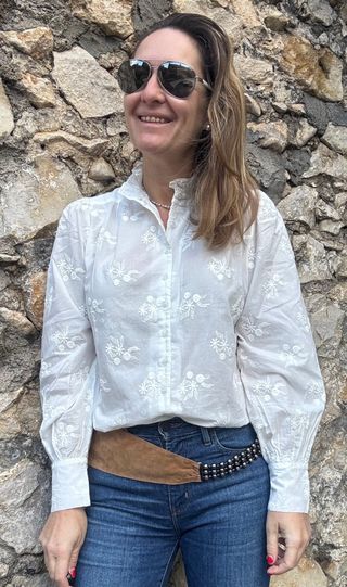 Camisa Petite Mendigote Blanca Talla S