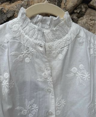 Camisa Petite Mendigote Blanca Talla S