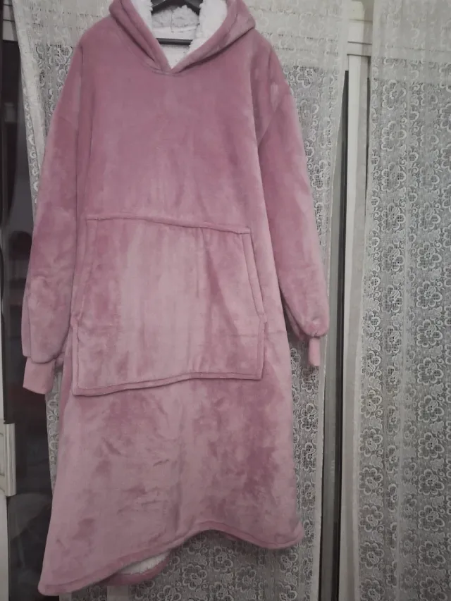 Cappotto invernale rosa taglia unica