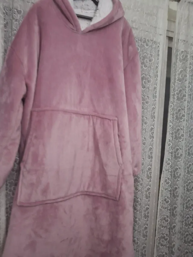 Cappotto invernale rosa taglia unica