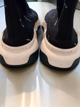 Balenciaga Speed Sneakers Beige/Nero