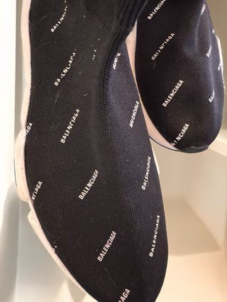 Balenciaga Speed Sneakers Beige/Nero