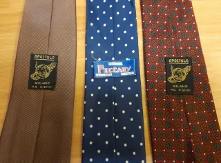 Lotto 6 cravatte Made in Italy