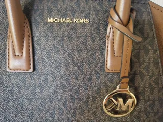 Bolso Michael Kors Marrón y Dorado