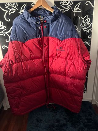 Plumifero Boomerang Hombre Azul/Rojo