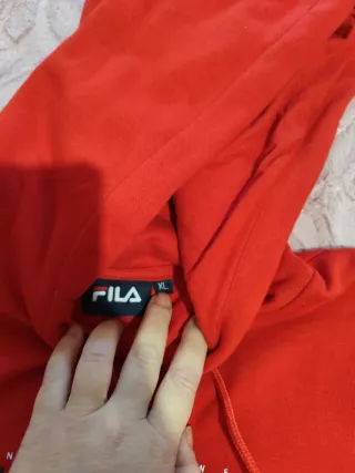 Sudadera Fila Roja Hombre