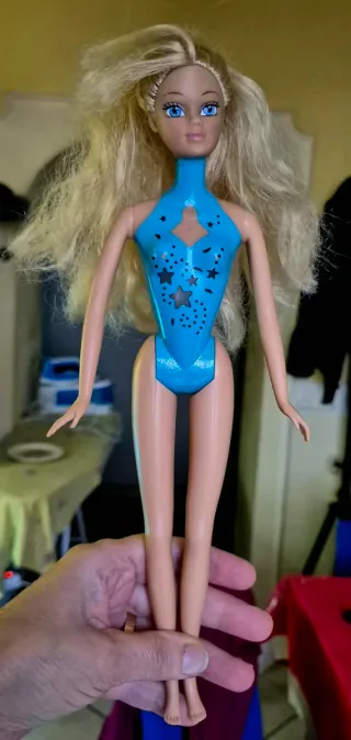 Bambola sirena stile Barbie