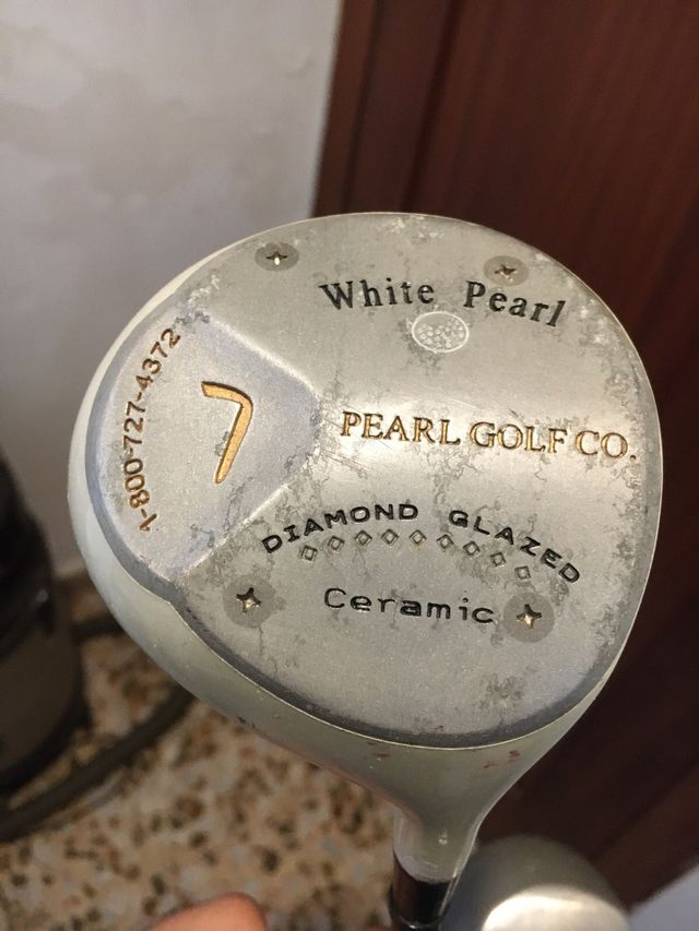 Palos de Golf White Pearl Ceramica