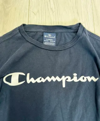 Maglia Champion uomo blu/grigia taglia L
