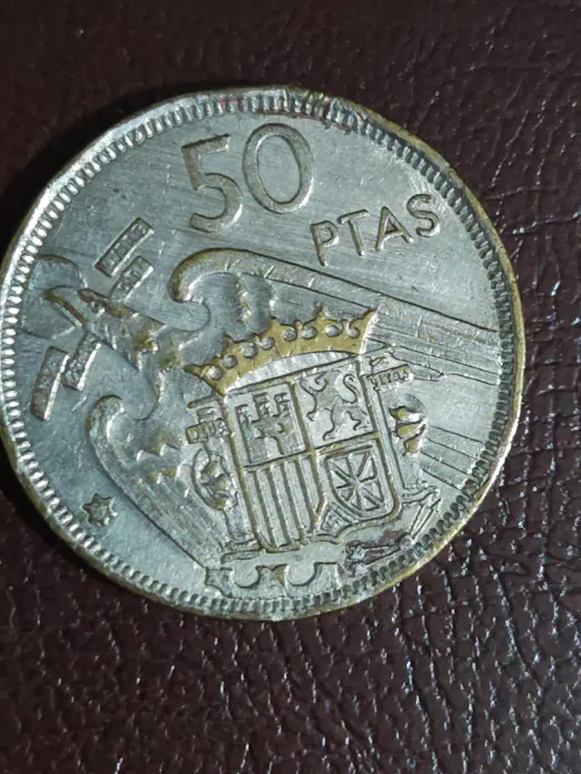 Moneda Franco 1957 Spagna Caudillo