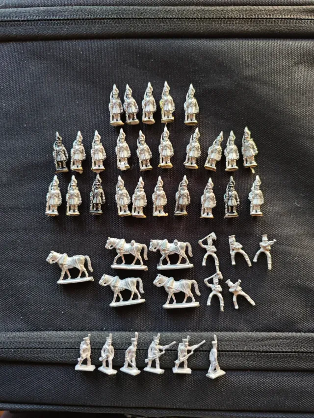Soldados Brunswick 15mm Wargame Napoleónico