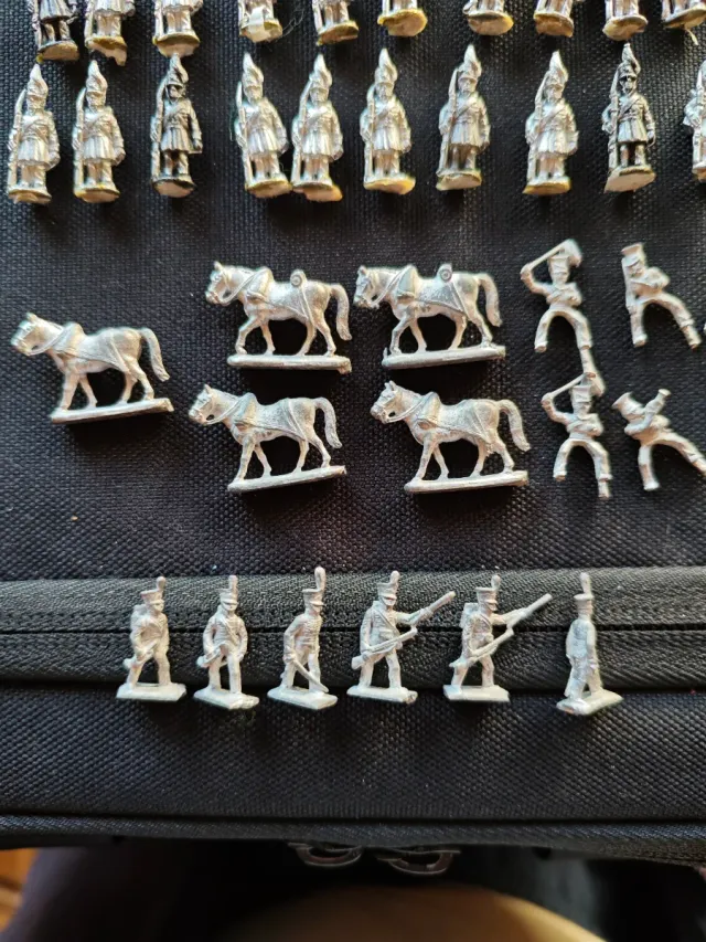 Soldados Brunswick 15mm Wargame Napoleónico