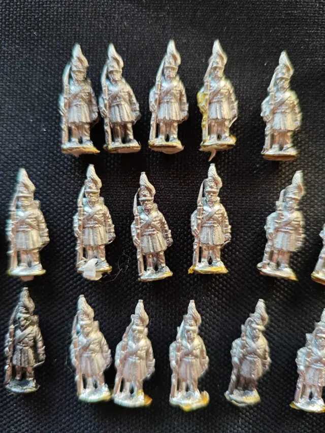 Soldados Brunswick 15mm Wargame Napoleónico