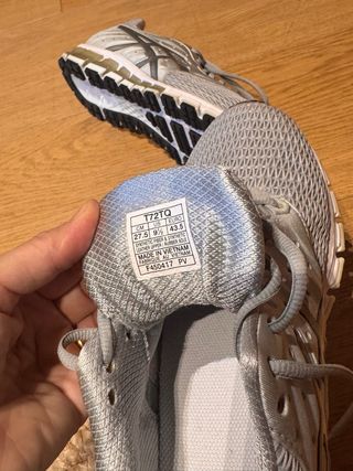 Zapatillas Asics Talla 43.5 Nuevas Gel Quantum 180